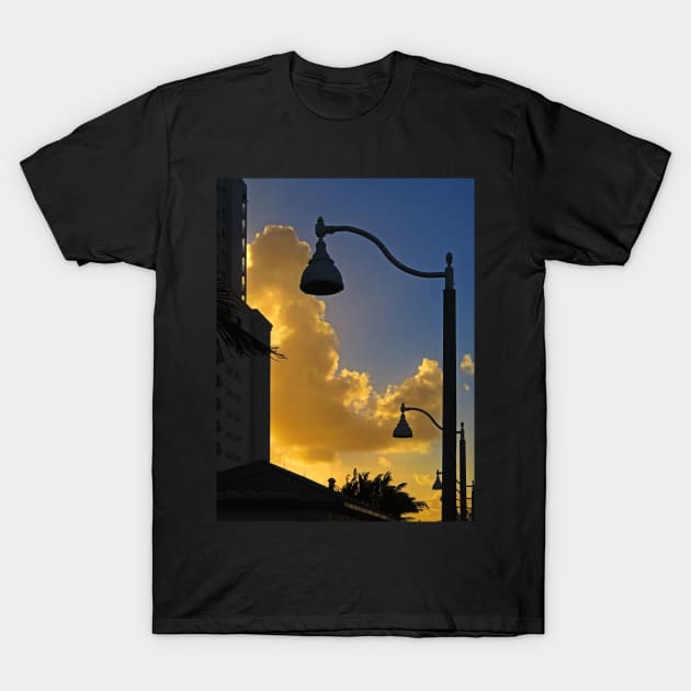 Street Lamps T-Shirt by EileenMcVey